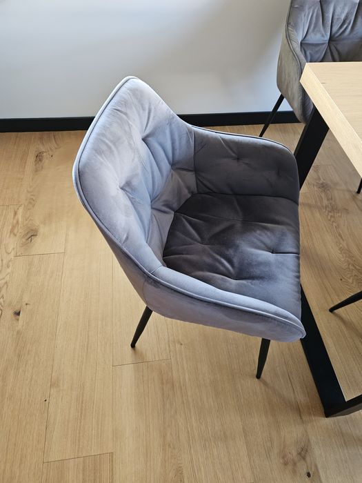 komplet 6 krzeseł Agamos velvet