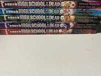 Highschool of the Dead Manga 1, 2, 4, 6