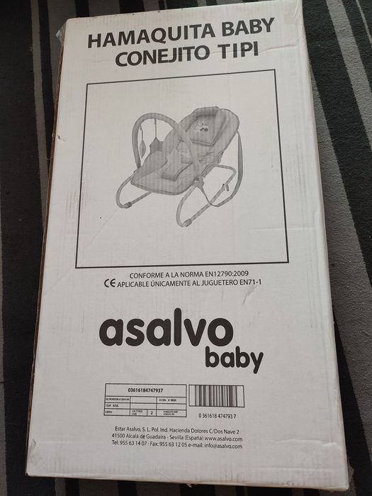 Baloiço esperguiçadeira Asalvo baby