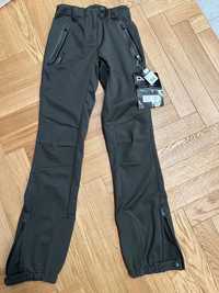 Spodnie narciarskie snowboardowe DLX w rozmiarze XS nowe Khaki