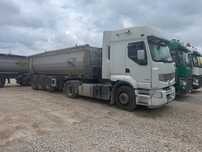 MEGA stalowa naczepa wraz z Renault Premium DXi 460 ZESTAW