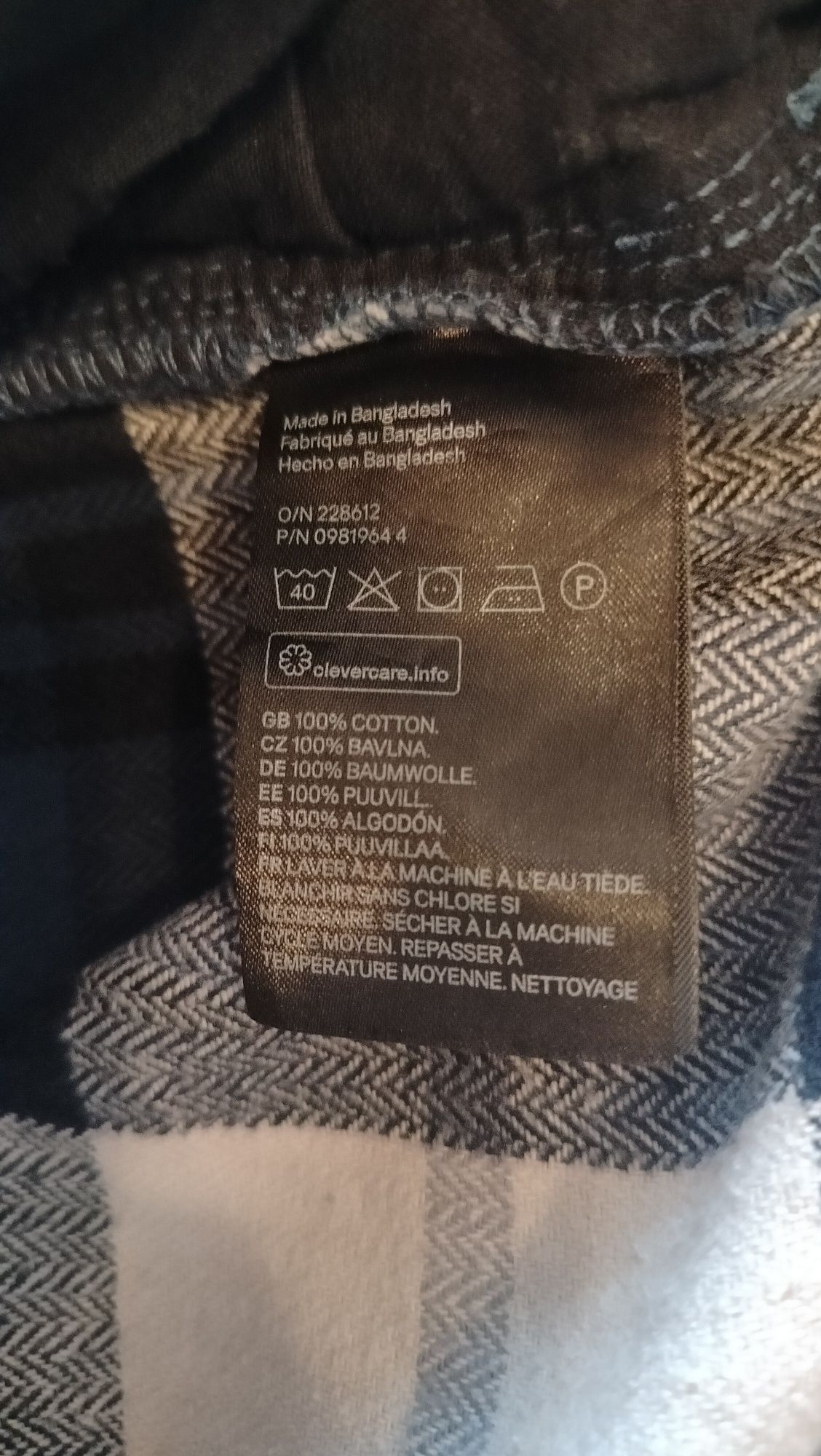 Koszula kurtka koszulowa w kratę biały szary niebieski damska
