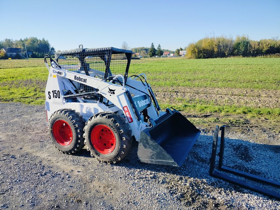 Bobcat miniładowarka kołowa stan bdb koparka