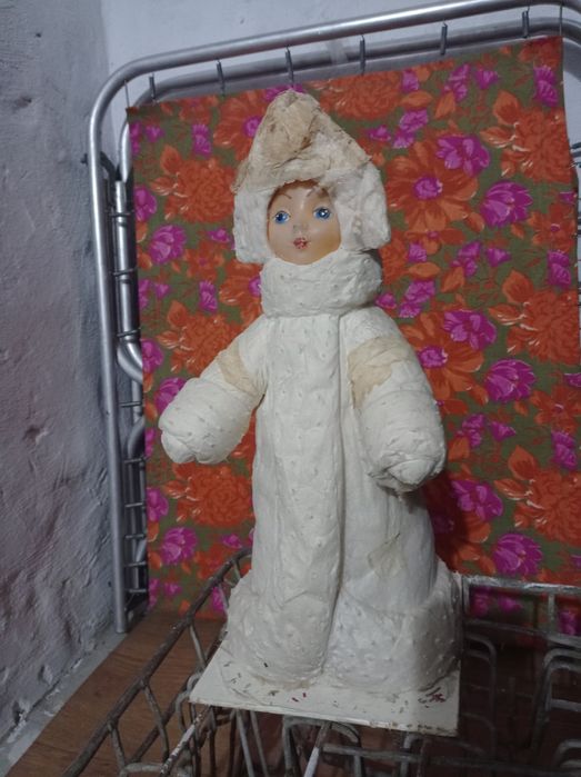 Новорічні ляльки снігурочка, дід мороз