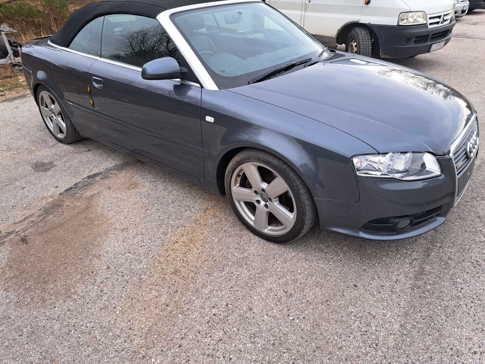 AUDI A4 B7 2.0 TFSI cabrio s-line 2007rCzęści Zapraszamy!!!