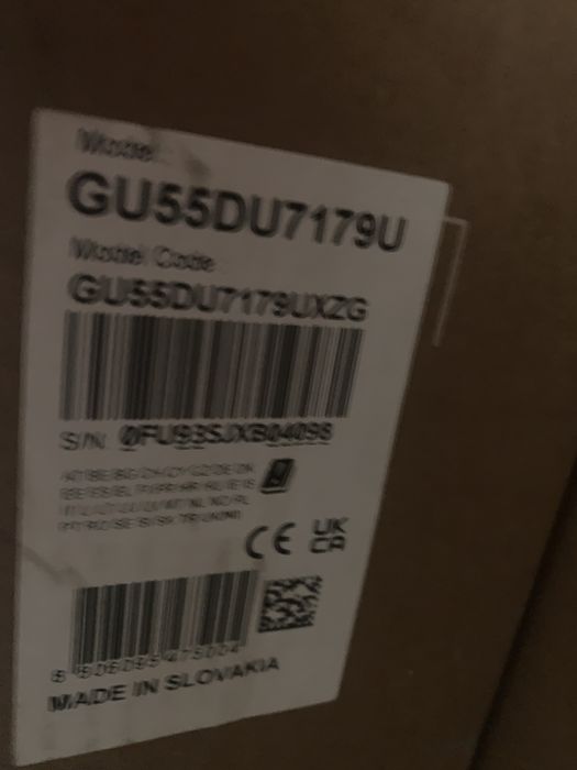 Телевізор Samsung ue55DU7100
