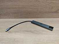 Hub HAWK HW-HUB801 8w1 USB Typu C