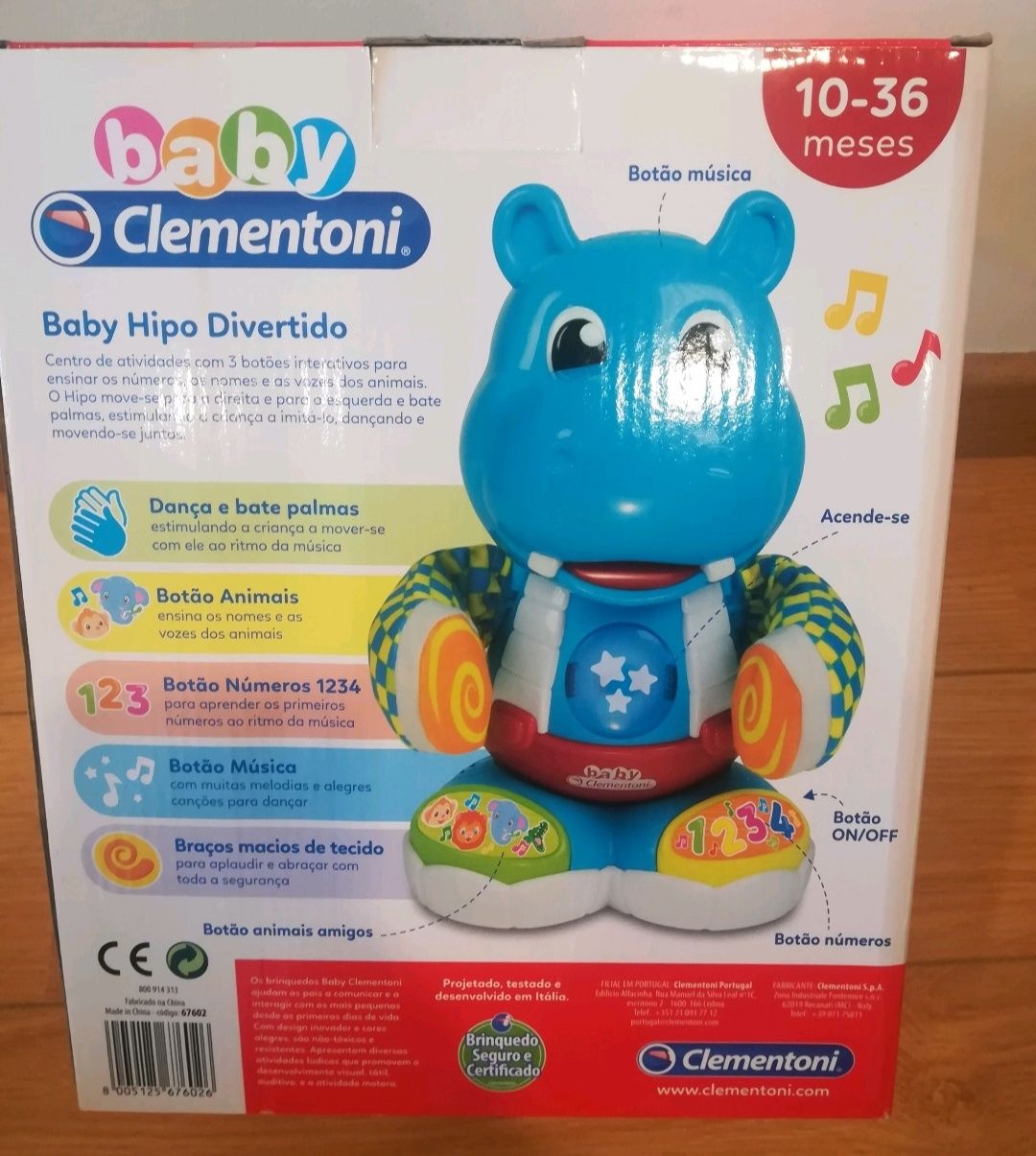 Brinquedos da Clementoni NOVOS - vários