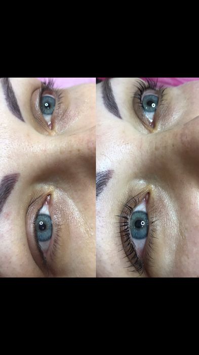 Ламинирование ресниц + окрашивание 700 гр|центр |