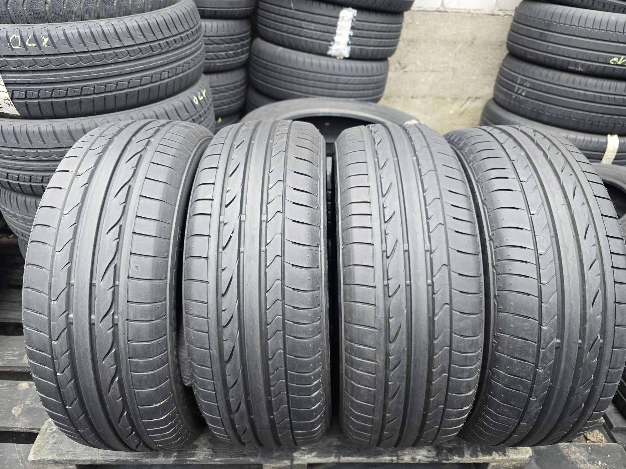 Opony letnie używane 195/55/16 BRIDGESTONE