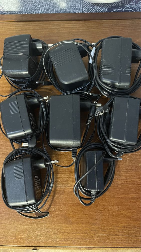Блоки питания 12v/7,5v/9v