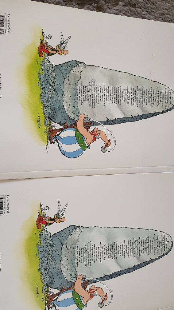 Nowe, komiksy Asterix i Obelix
