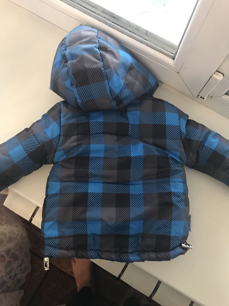 Куртка зимова для хлопчика одягайко 74 розмір