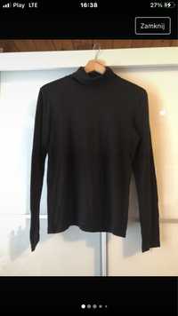 Sweter golf Zara czarny-M