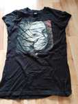 Czarny t-shirt z nadrukiem Attraction rozm. M