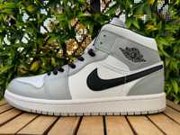 Buty Air Jordan 1 Mid Light Smoke Grey r. 46