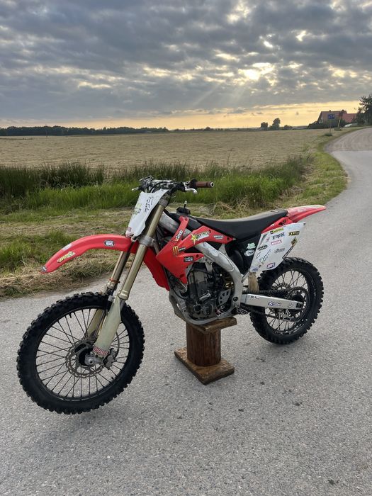 Honda crf 450 uszkodzona