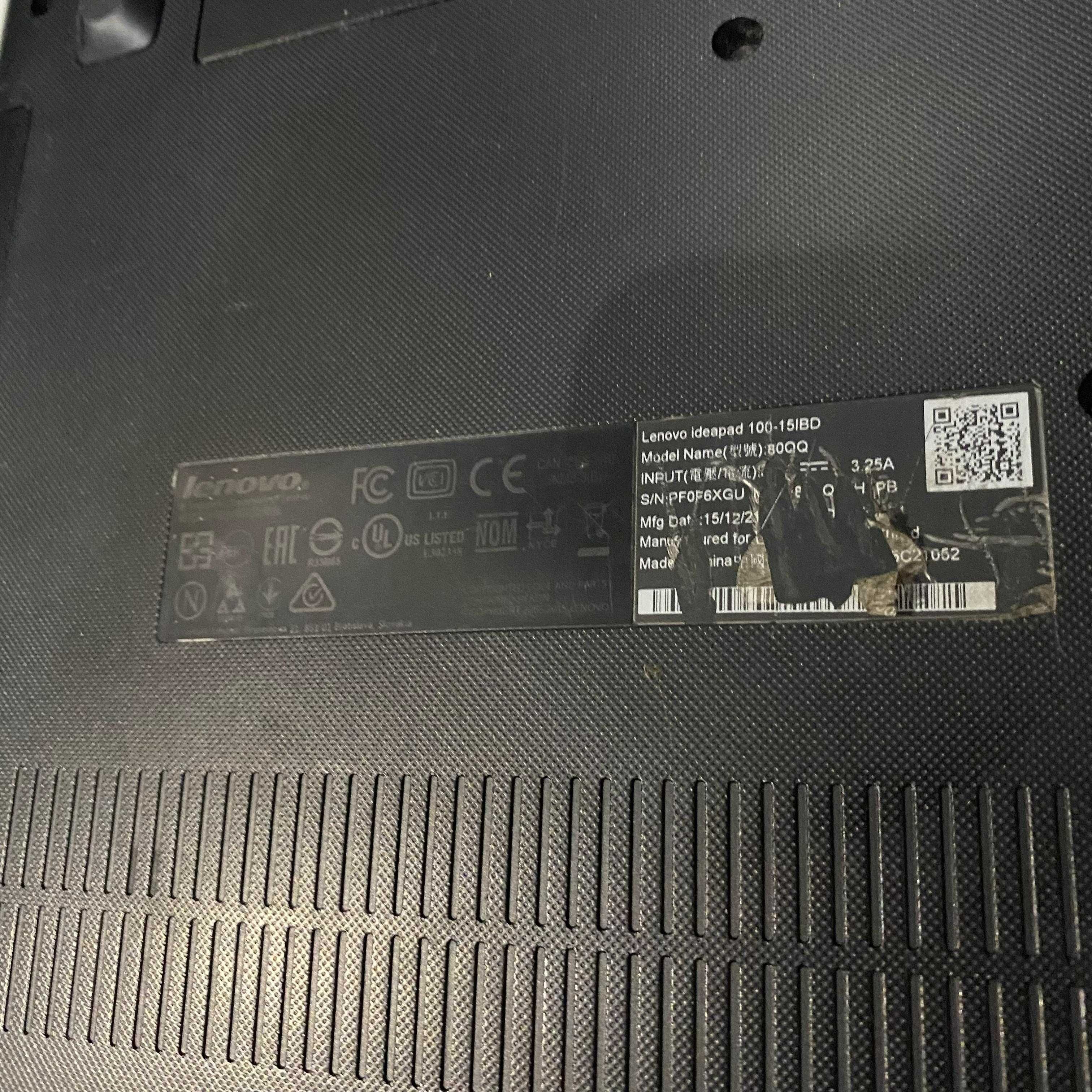 Laptop Lenovo Ideapad 100 Windows 10 Gwarancja