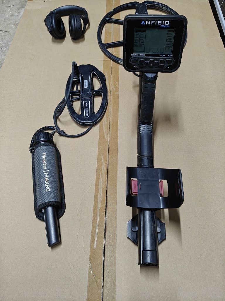Nokta Anfibio Multi, detetor de metais multifrequência, detector