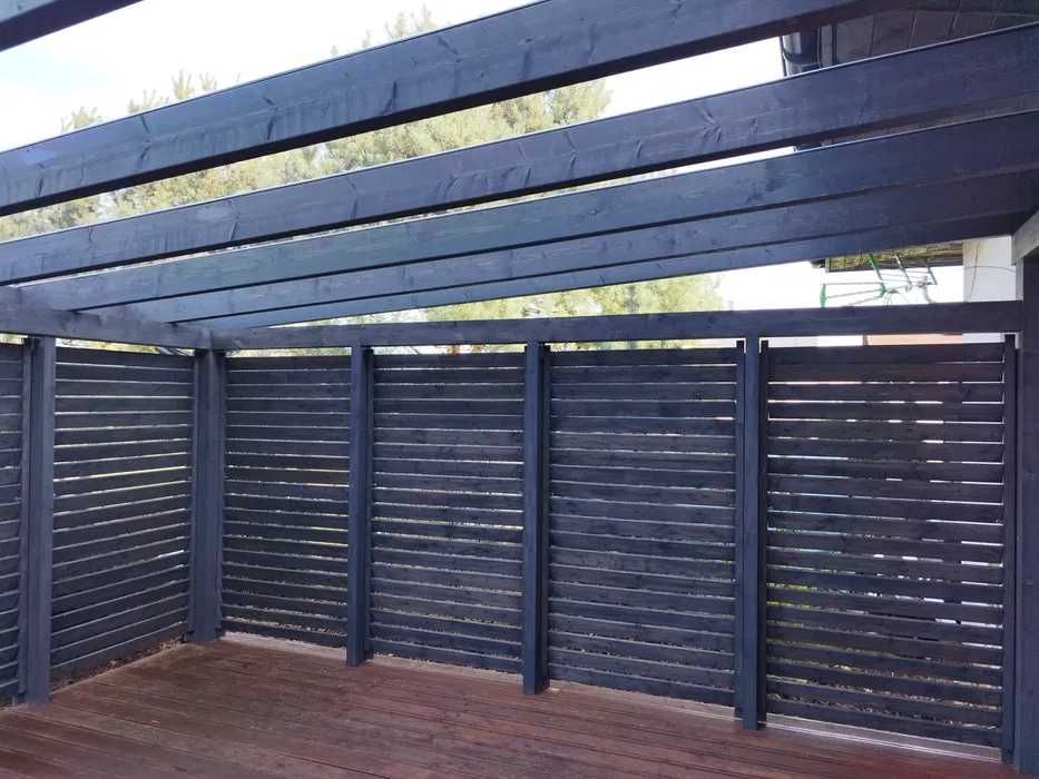 Zadaszenie tarasu pokrycie plexi lite 6mm solidnie polecam