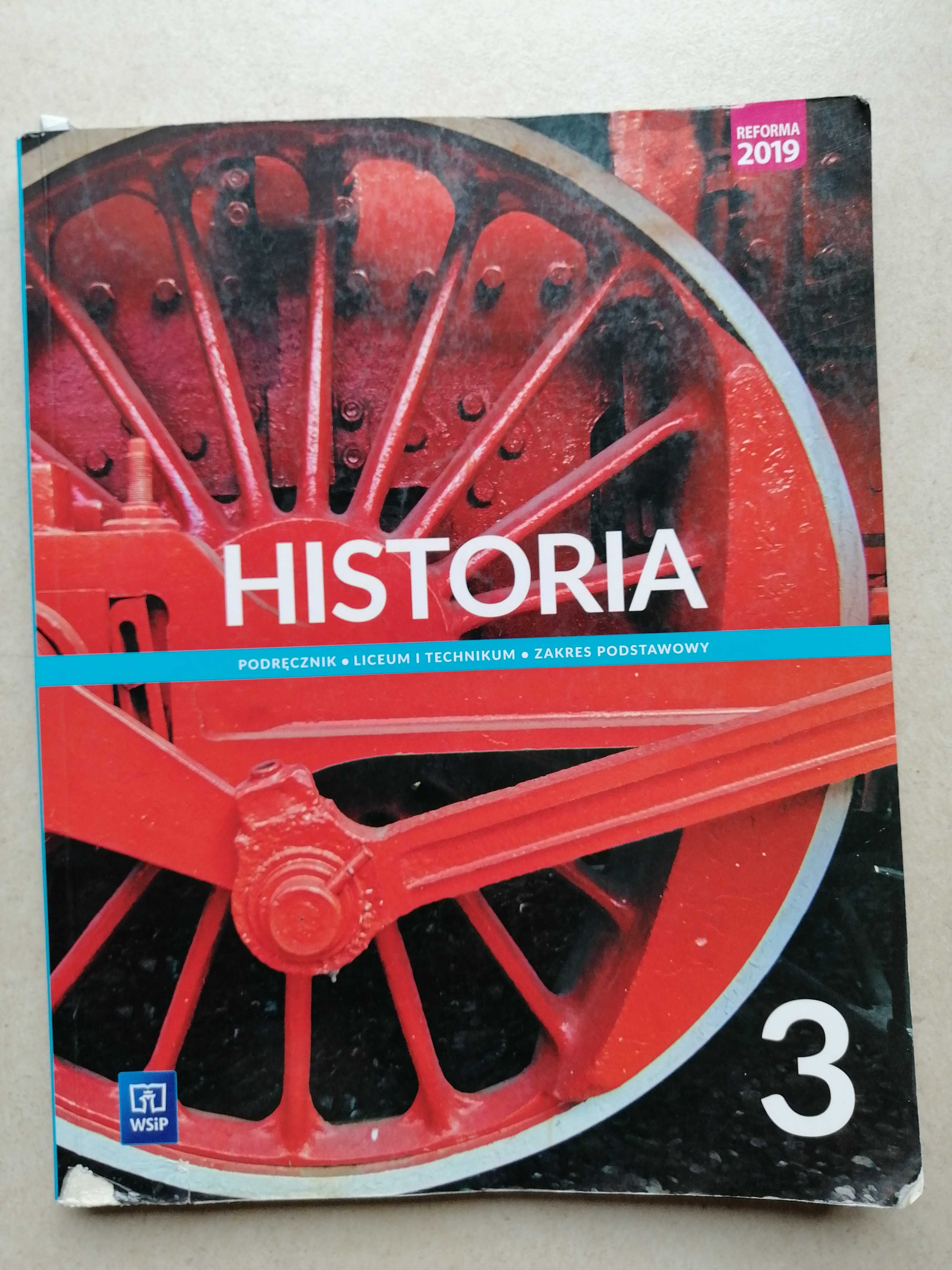 Podręcznik "Historia 3" - stan b.dobry.