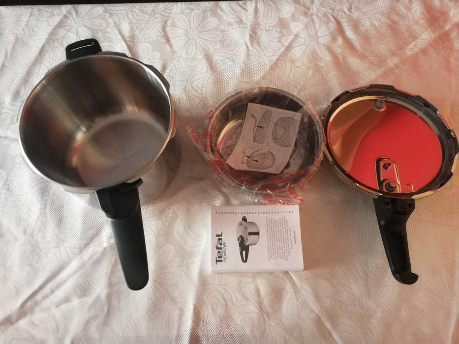 Szybkowar Tefal Sensor 6L stal nierdzewa - indukcja