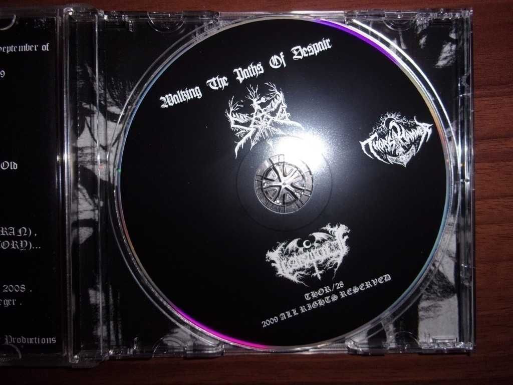 Sad / Warwulf - Walking the Paths of Despair CD black metal