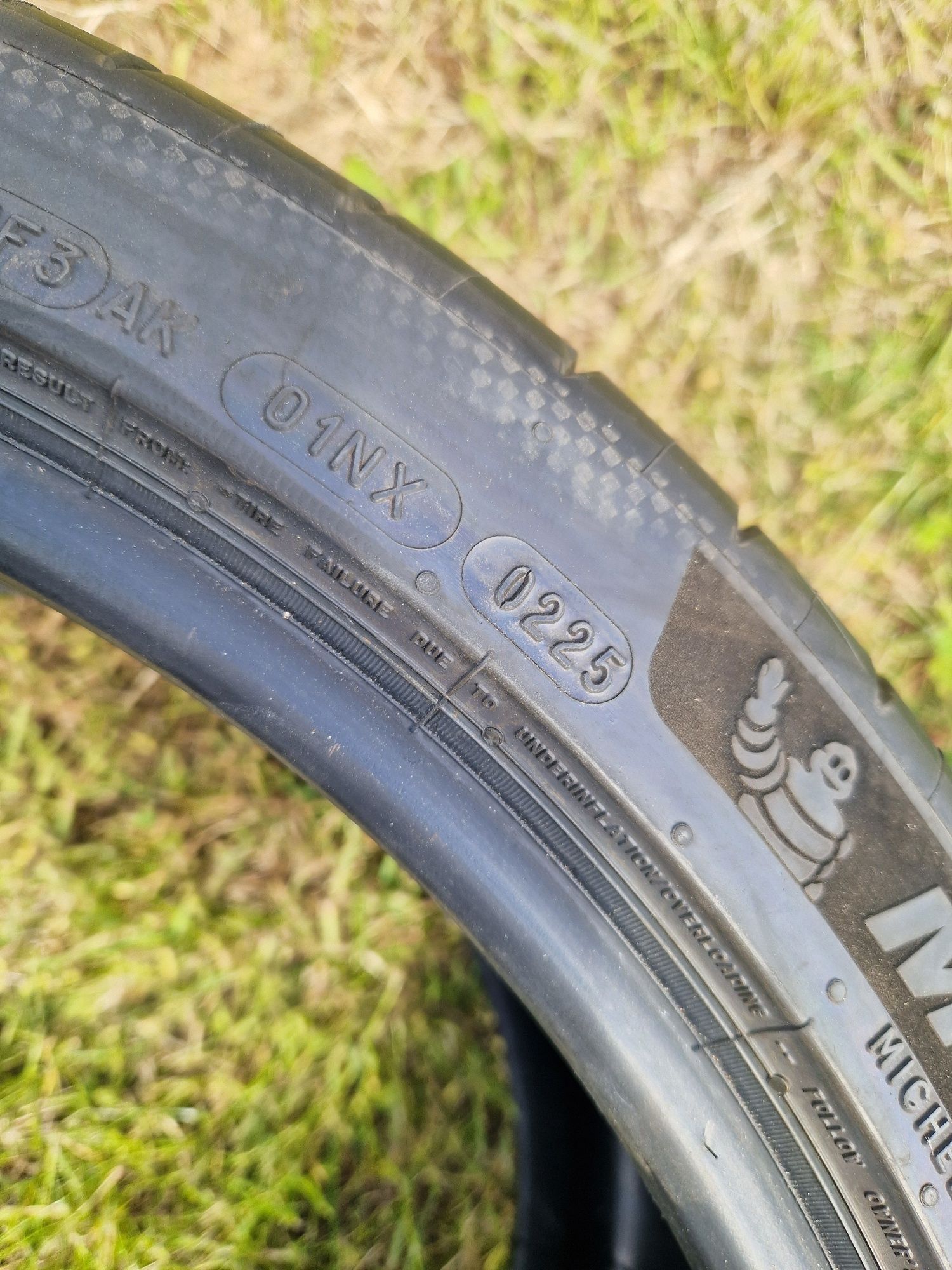 Opony 265/35R20 przód  295/30R20 Tył Nowe Michelin 25rok