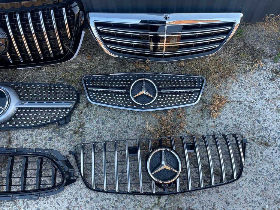 ВИСОКА ЯКІСТЬ! Решітка мерседеса. Решетка mercedes. Решотка мерседес