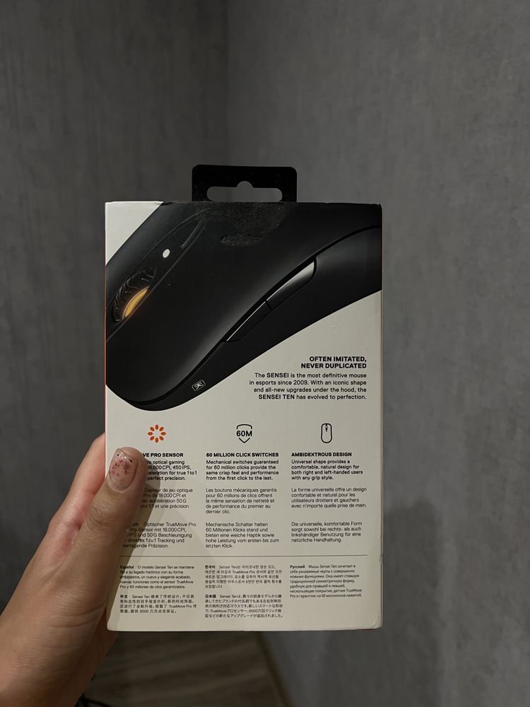 Мышка SteelSeries Sensei Ten оригинал