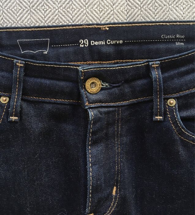 Levis jeans azuis vintage