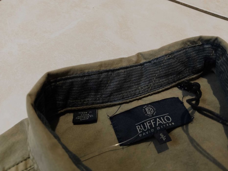 BUFFALO by D. Bitton USA - NOWA! z LOGO i Metkami Koszula Męska - M