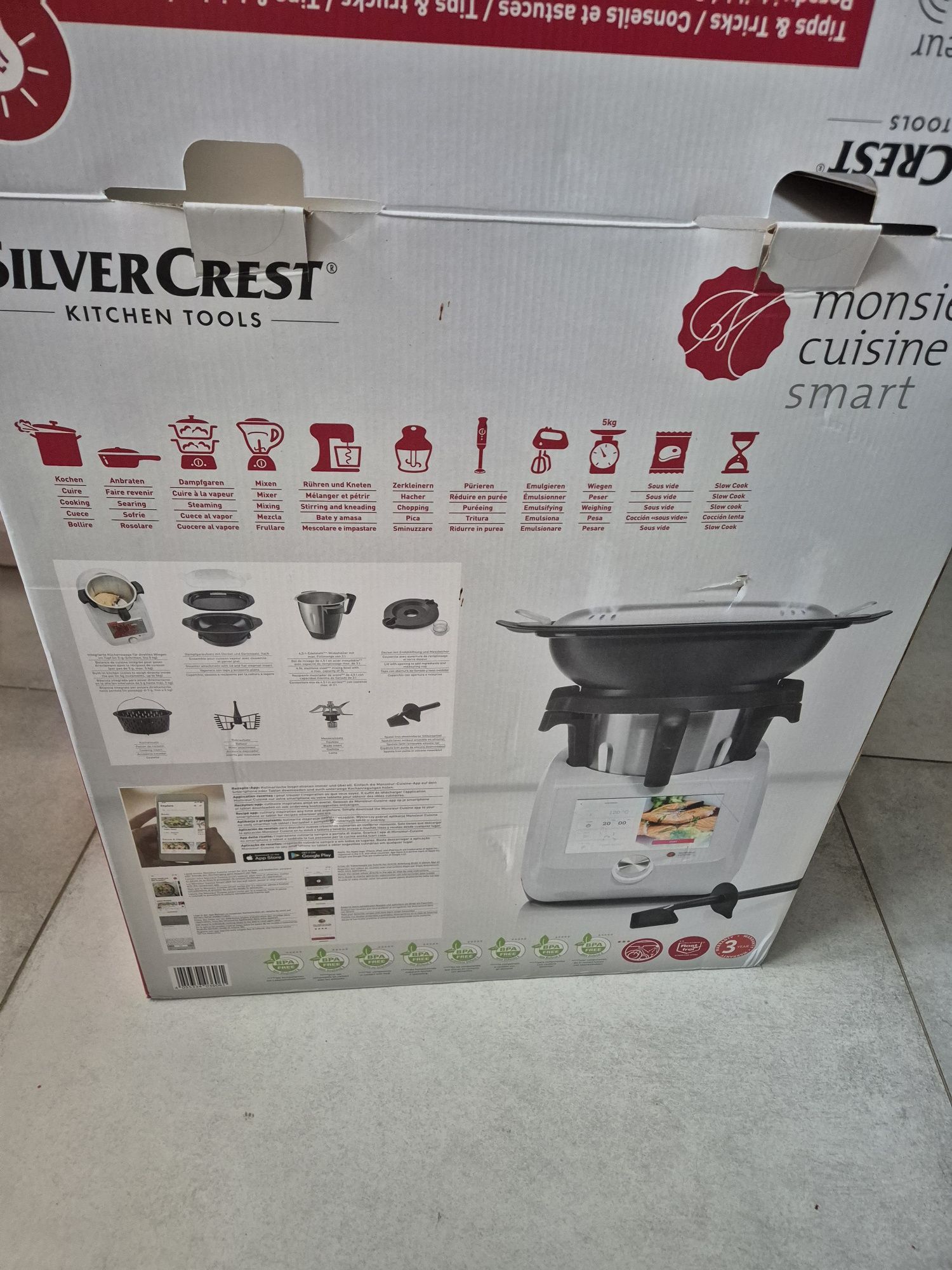 Termorobot MC Smart z Wi-Fi, 1200 W - lidlomix używany