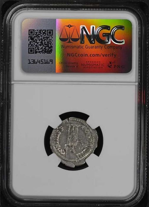 Caracalla Denario Romano Ch AU