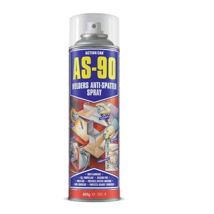 Pack de 8 Sprays Action Can as-90 desmoldante de soldadura 500ml