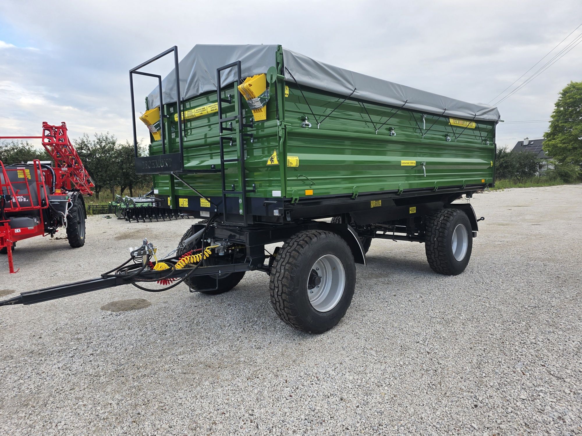 Od ręki!!! Przyczepa Techmont PTD16 12 ton
