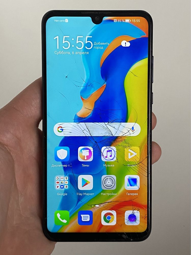 Телефон Huawei p30 lite/4GB RAM/128GB ROM! D537