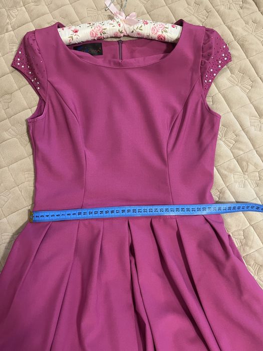 Нарядна сукня, святкове плаття, фуксія, с-м