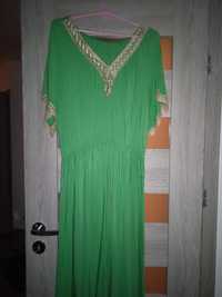 Sukienka zielona duży rozmiar