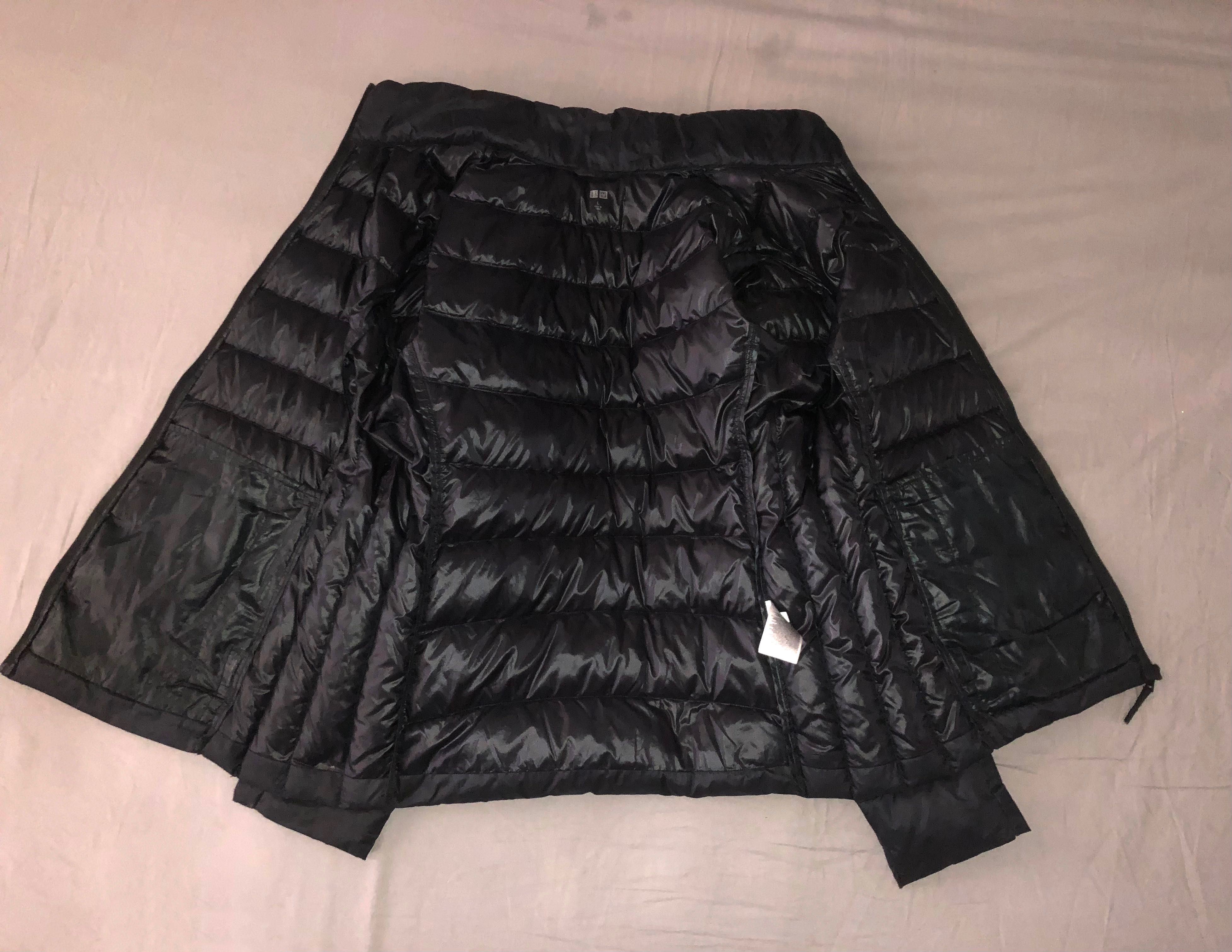 микро пуховик UNI QLO size L Япония