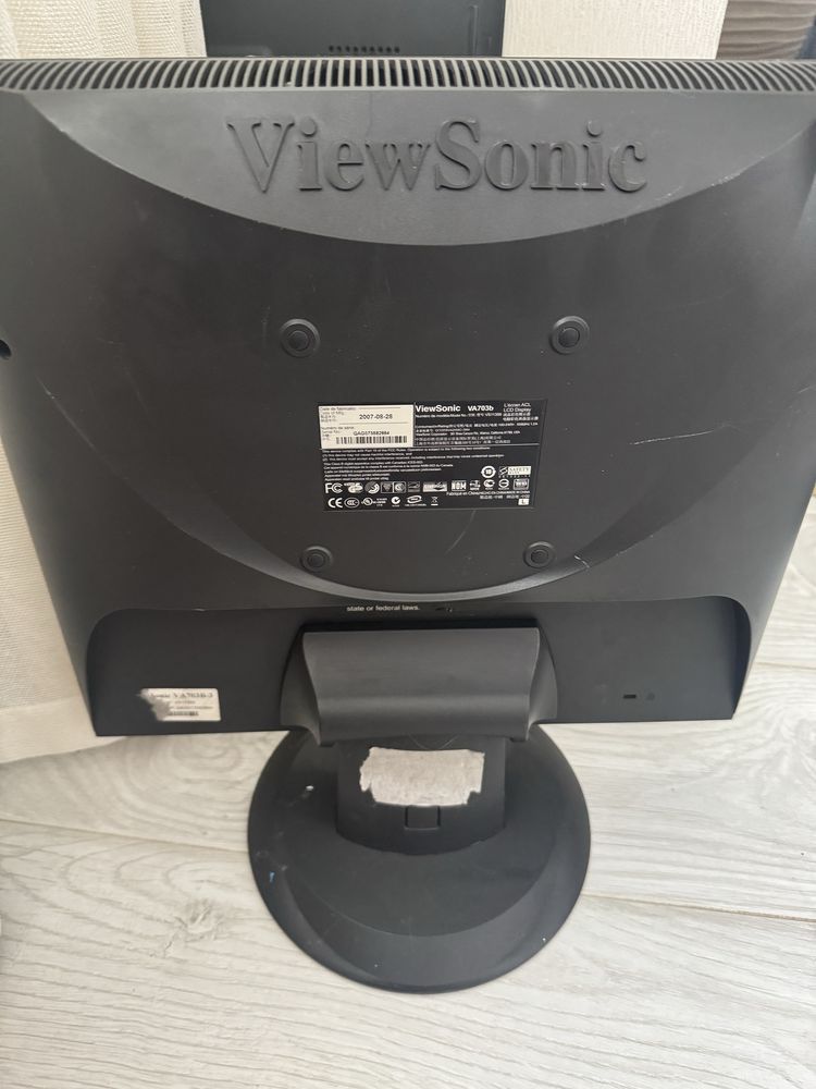 Монітор 17 дюймів ViewSonic VA703b