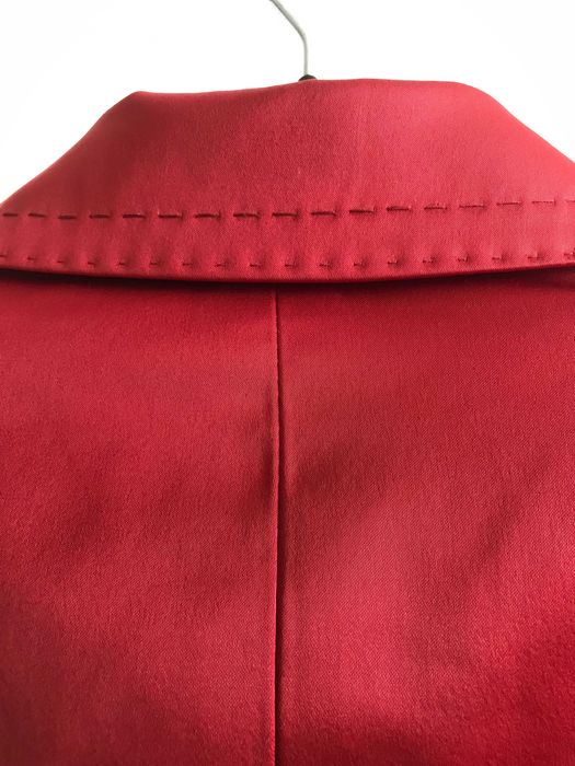 Blazer Ana Sousa vermelho, com brilho