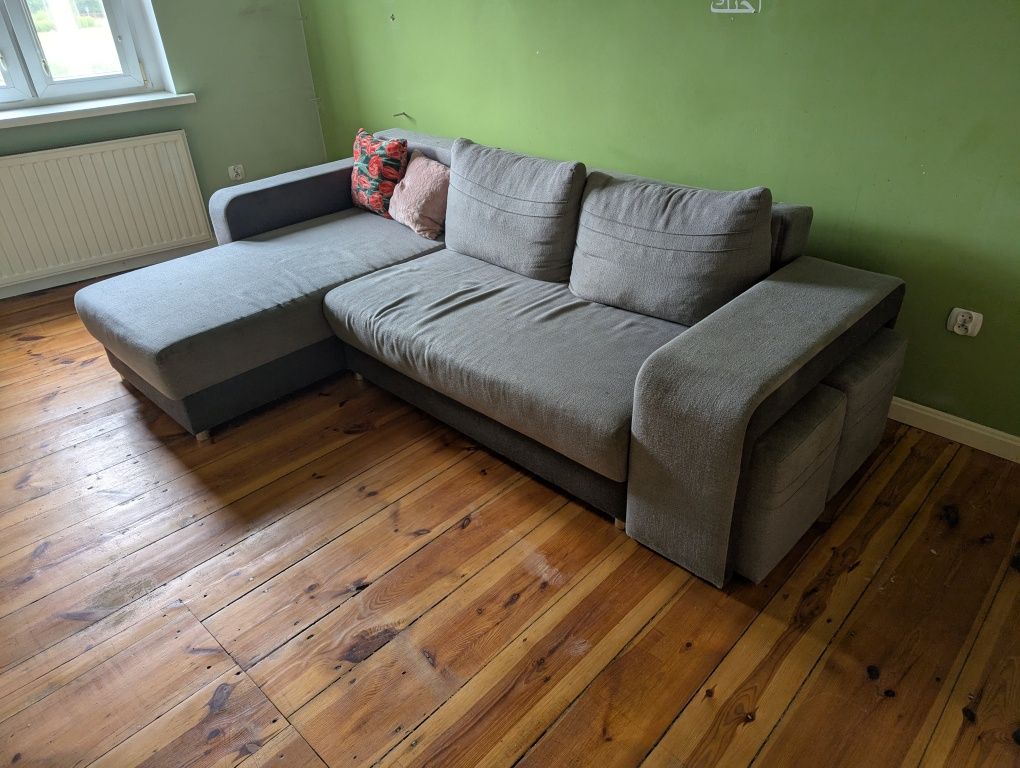 Narożnik z funkcją spania