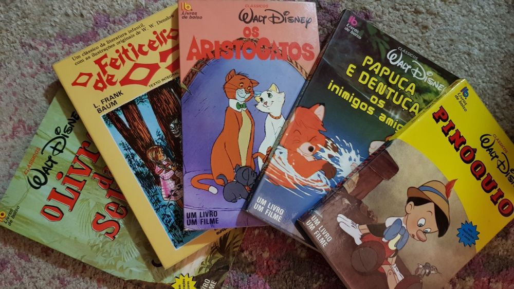 Livros Disney clássicos