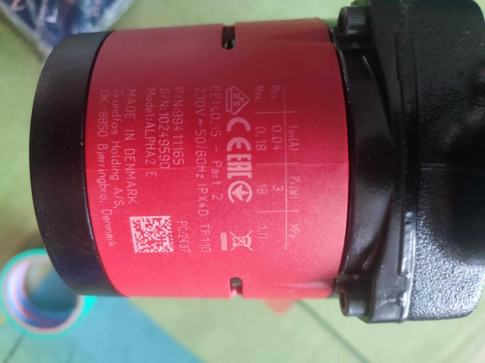 Grundfos pompa Alpha 2 25 - 40  180 obiegowa do c.o.