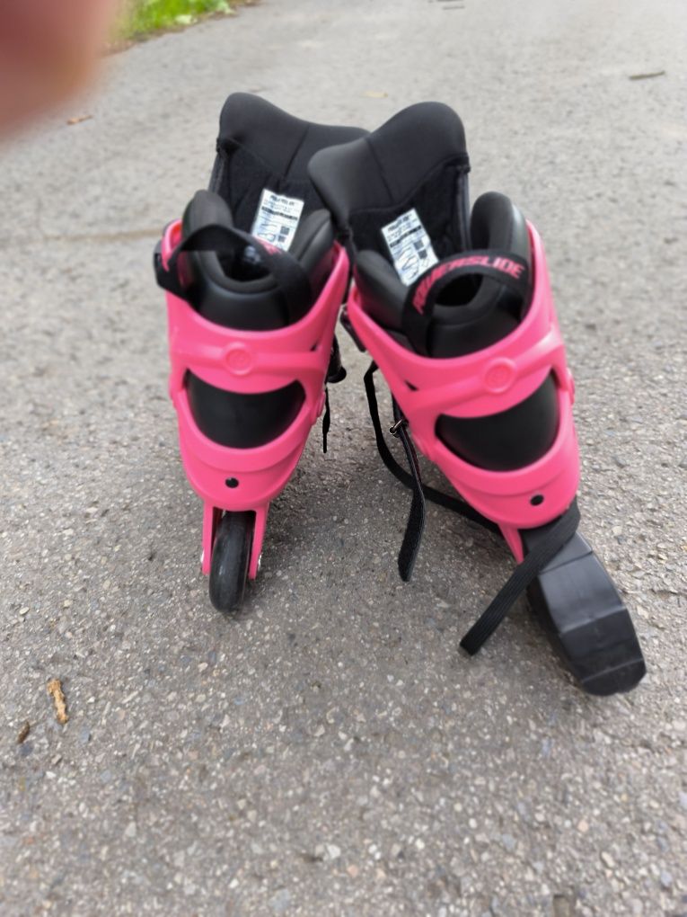 Rolki Powerslide stargaze 33-36. Jak nowe!