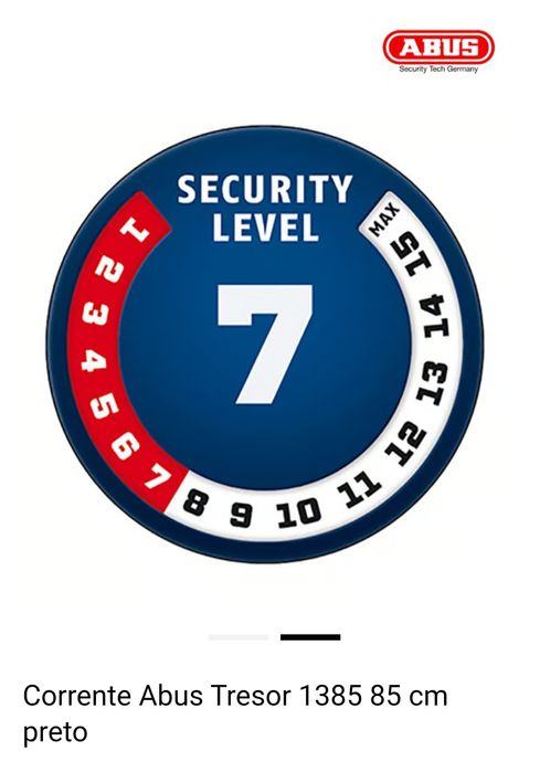 Corrente cadeado com código 85cm 100% nova para mota bicicleta trotine