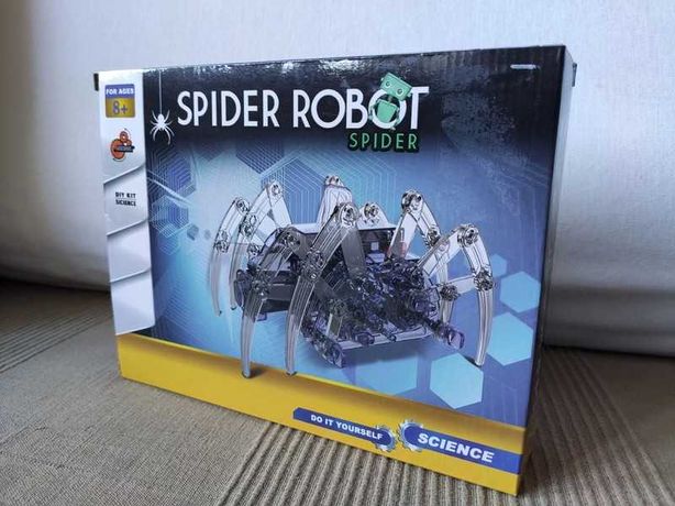 Zabawka kreatywna, zabawka naukowa, DIY robot pająk