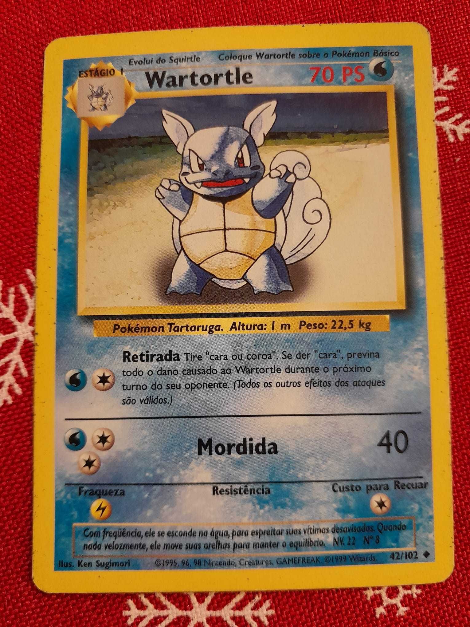 Cartas Pokemon Base Set + Jungle (incomuns)