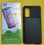 Etui case  + szkło samsung galaxy s20 fe 5g